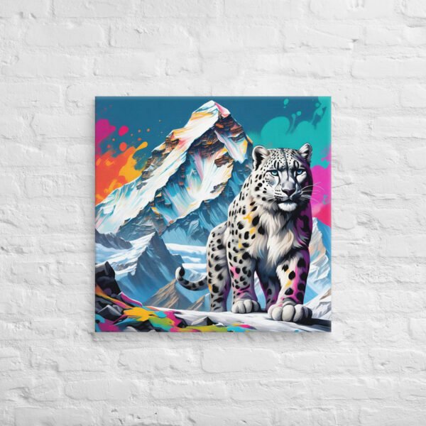 Snow Leopard Wall Art - Image 2