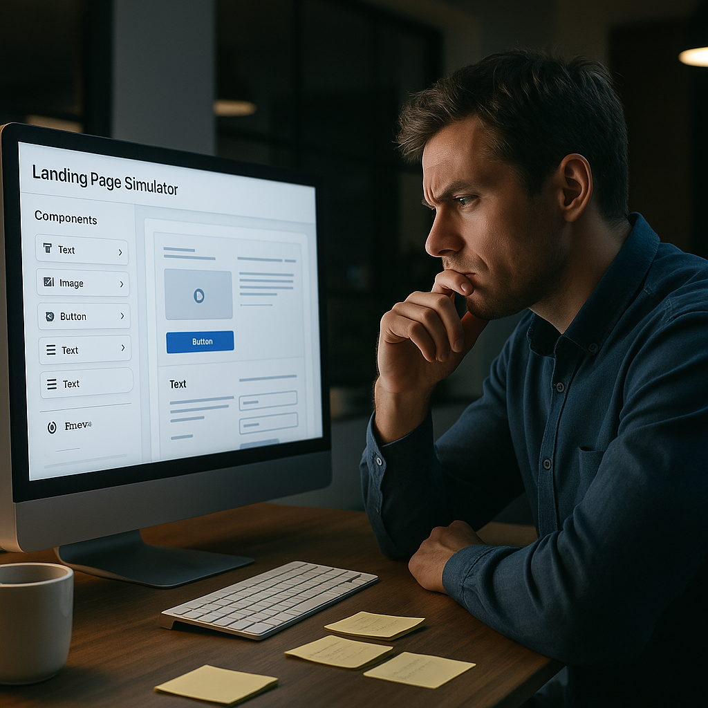 Landing Page Simulator